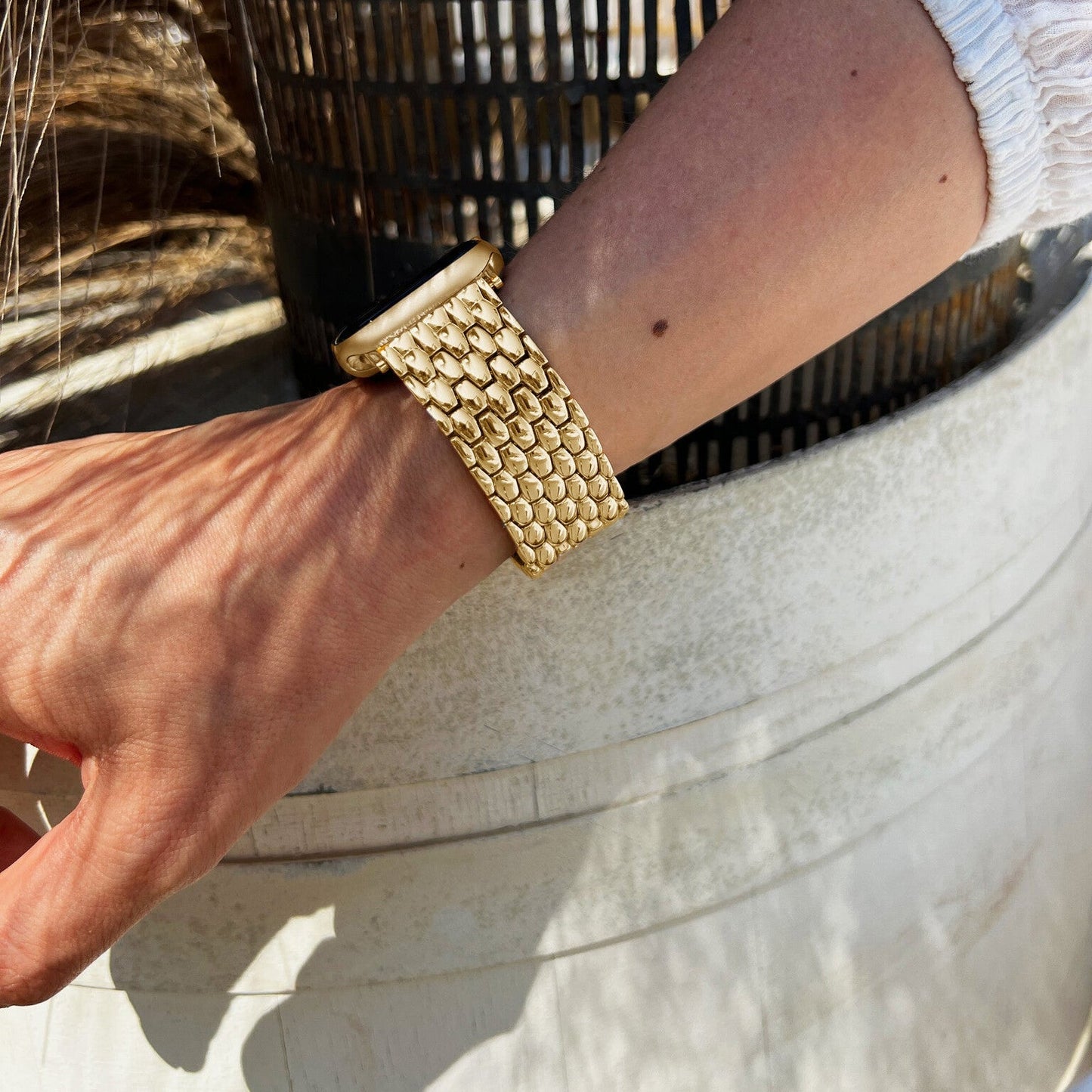 AW Stalen draak band Goud