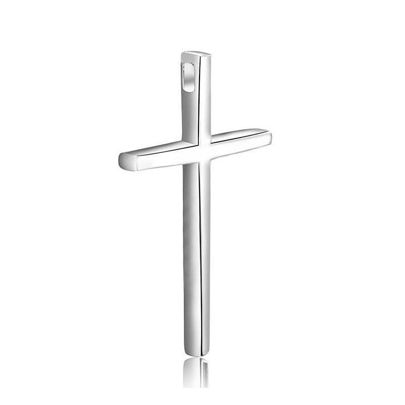 Collier croix argent pour homme