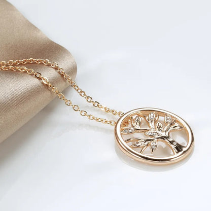 Collier arbre de vie Rose Gold