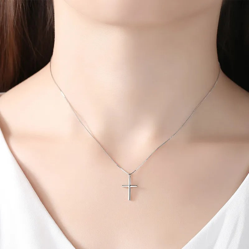 Collier Croix Argent