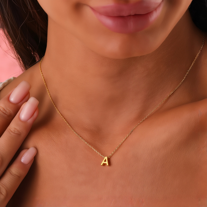 Collier Initiale Élégante