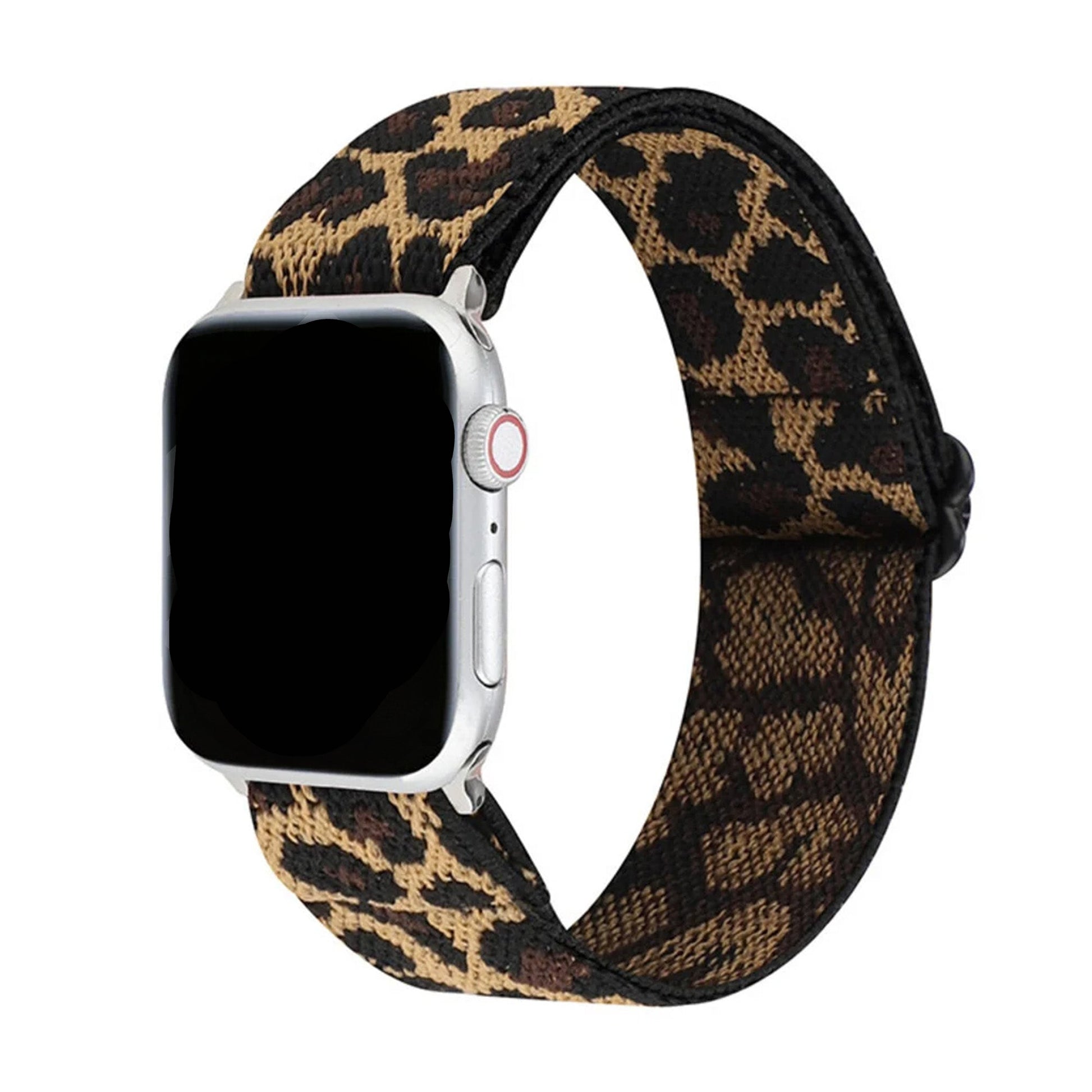 Bracelet élastique Apple Watch (léopard)