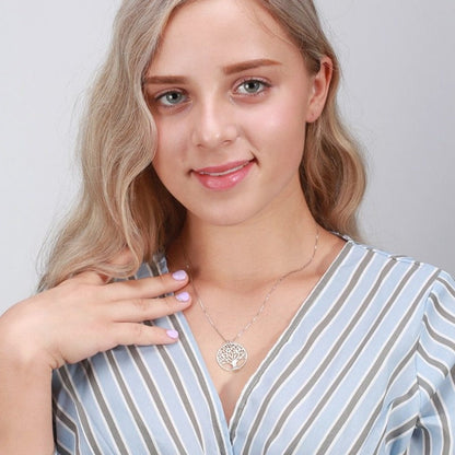 Collier arbre de vie en argent