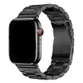 Bracelet acier Apple Watch (noir)