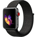 Bracelet nylon Apple Watch (noir) 