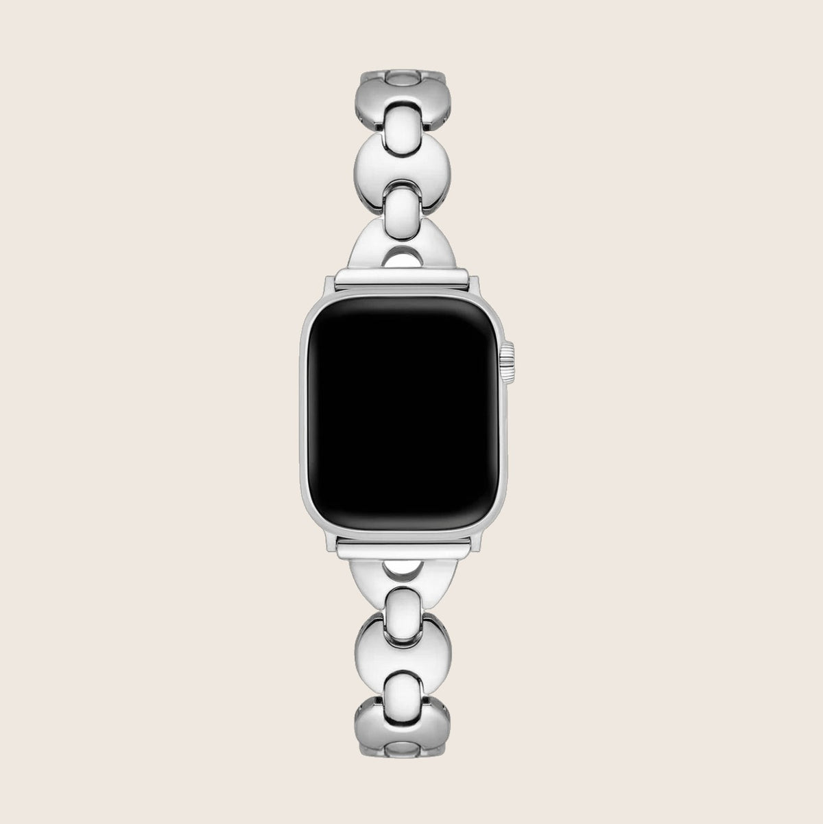 Bracelet Apple Watch à mailles marine, pour femme, design moderne, modèle Vily — photo 1