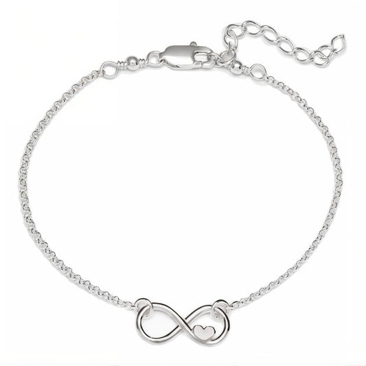 bracelet amour infini argent