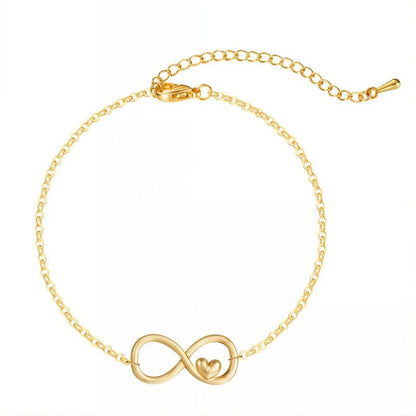 bracelet amour infini or