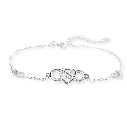 Bracelet Cœur Infini