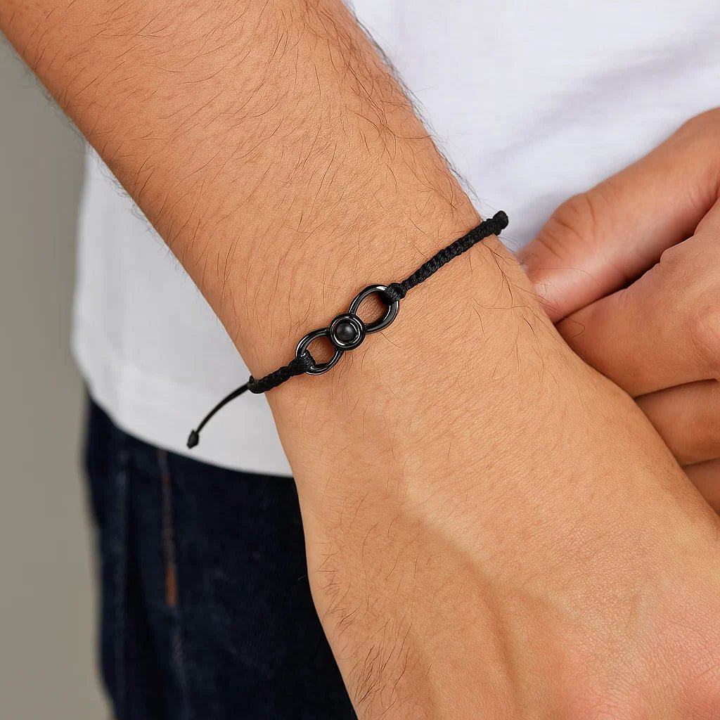 Bracelet cordon Infini