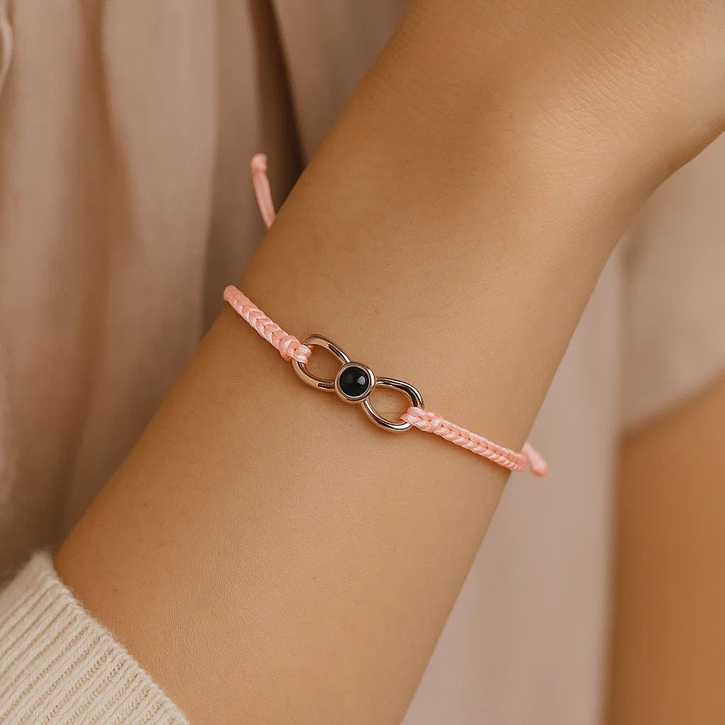 Bracelet cordon Infini