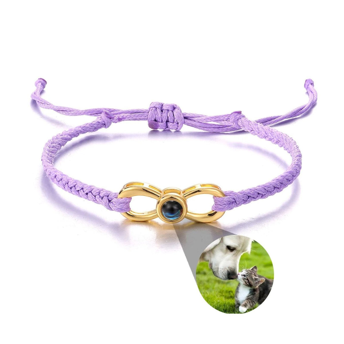 Bracelet cordon Infini