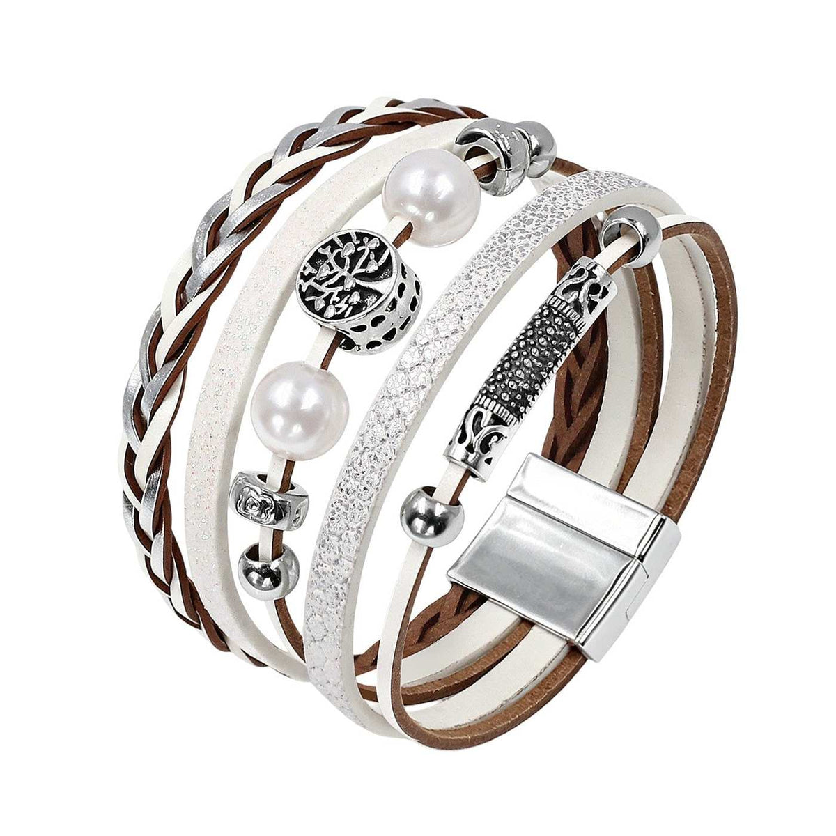Bracelet cordon pour femme, arbre de vie