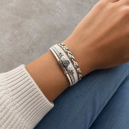 Bracelet cordon pour femme, arbre de vie