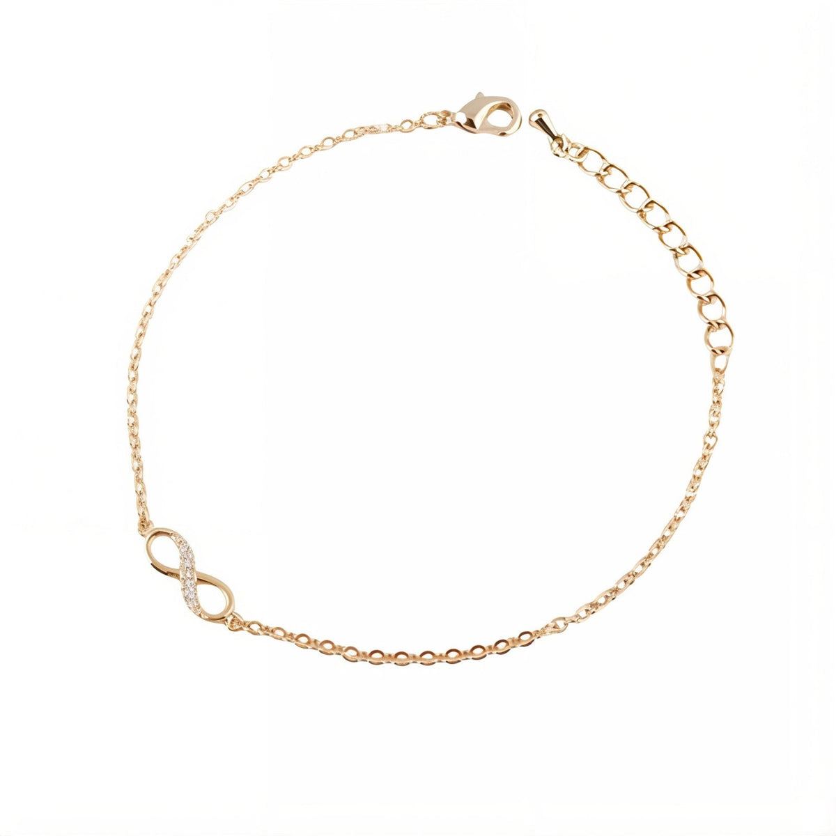 bracelet femme infini or