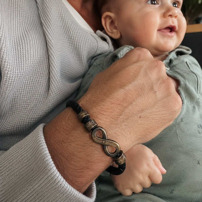 Bracelet Infini 3 Prénoms