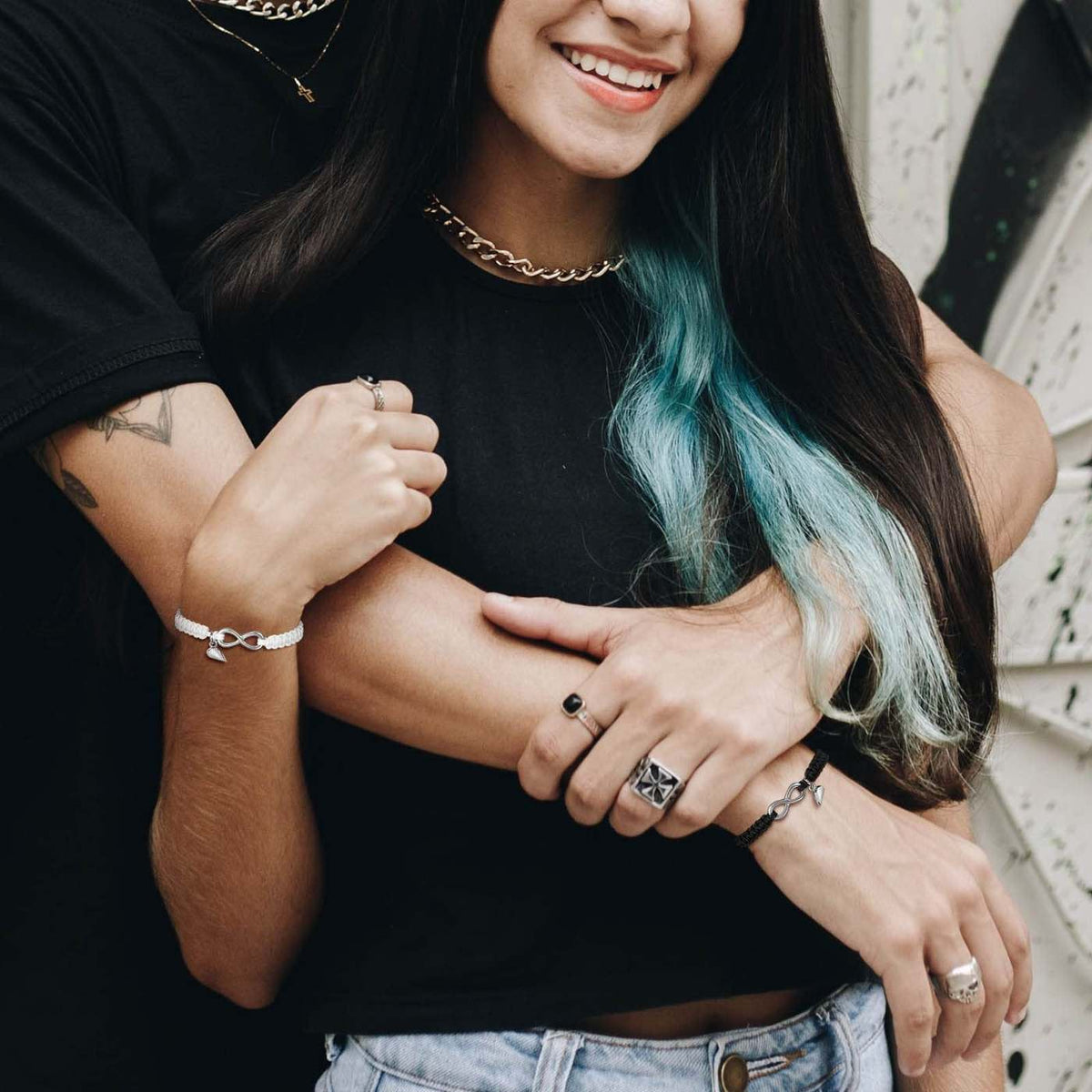 Bracelet Infini Couple