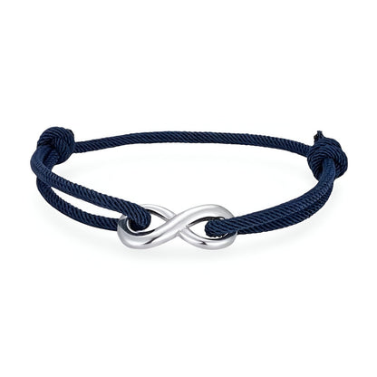 Bracelet Infini en Acier
