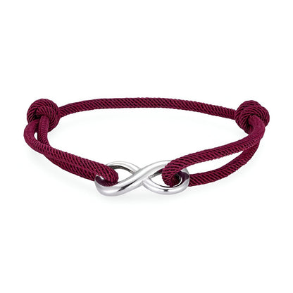 Bracelet Infini en Acier