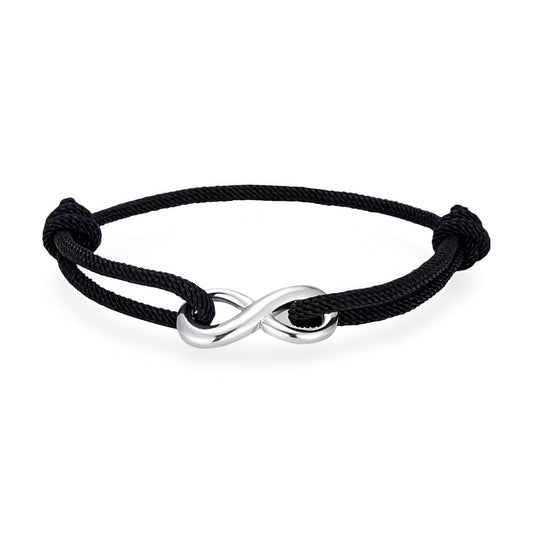 Bracelet Infini en Acier