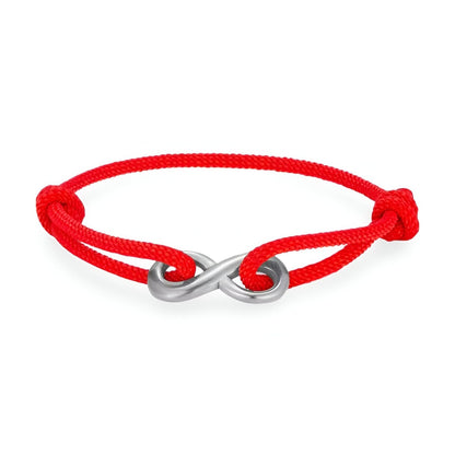 Bracelet Infini en Acier