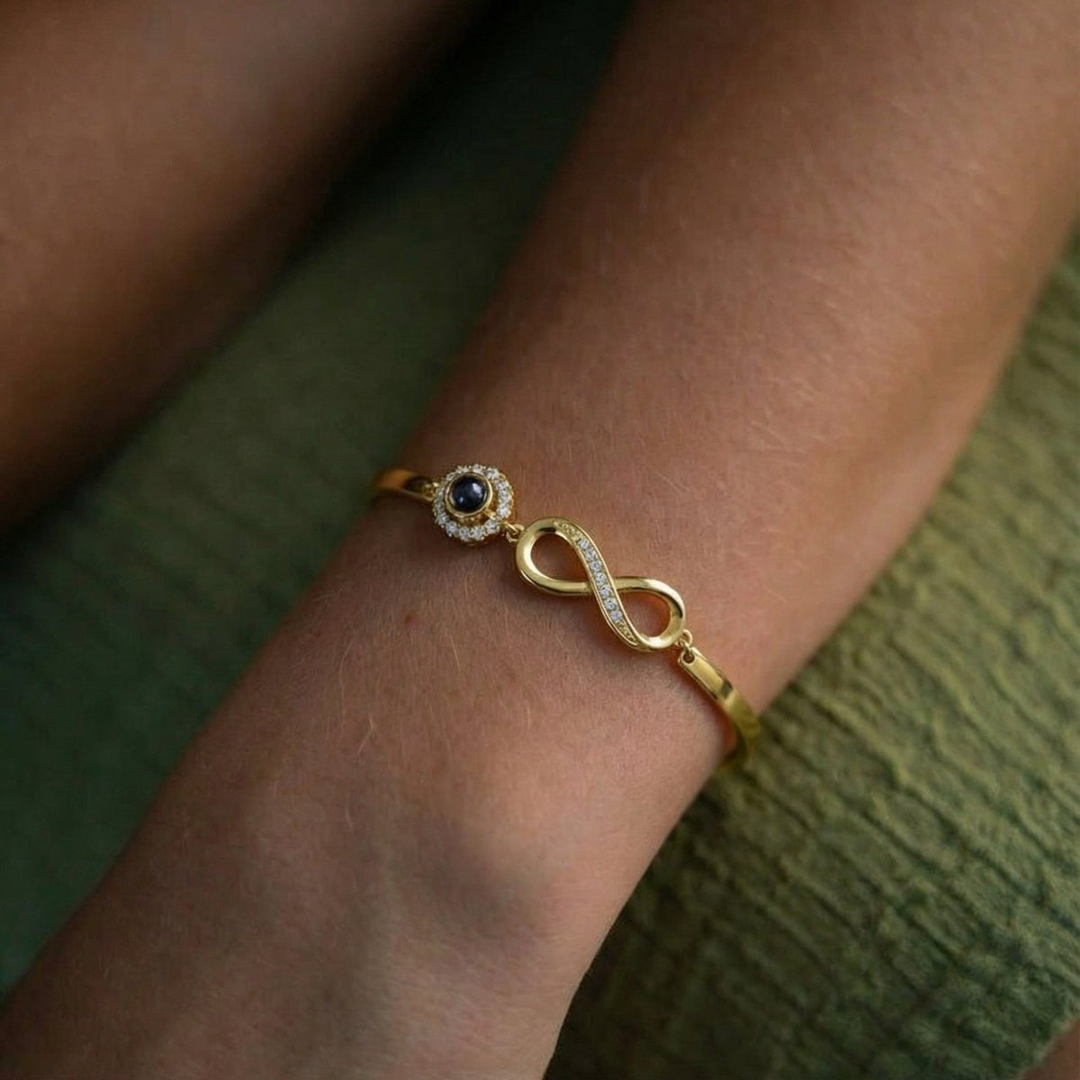 Bracelet Infini Gravé