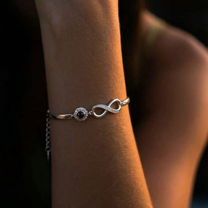 Bracelet Infini Gravé
