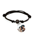 Bracelet de Projection Photo Personnalisé Tissé