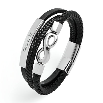 Bracelet Infini Prénom