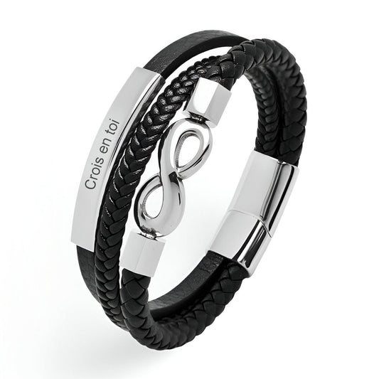 Bracelet Infini Prénom
