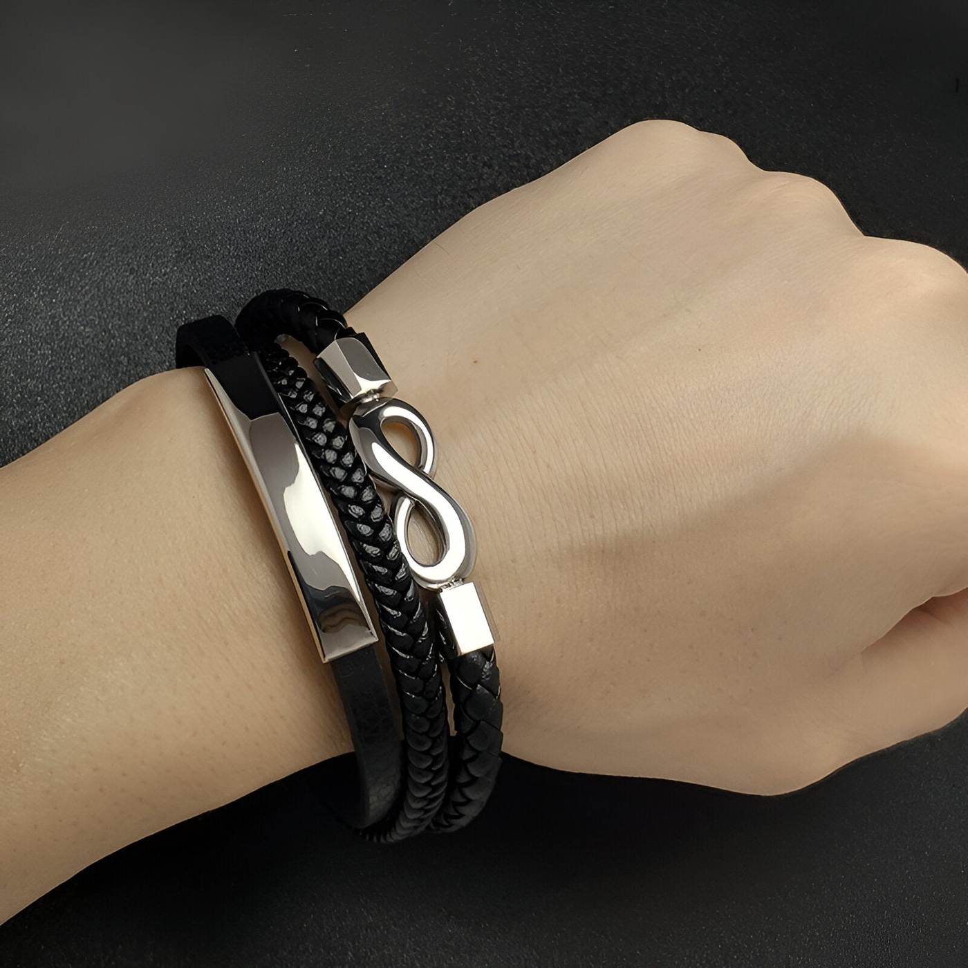 Bracelet Infini Prénom