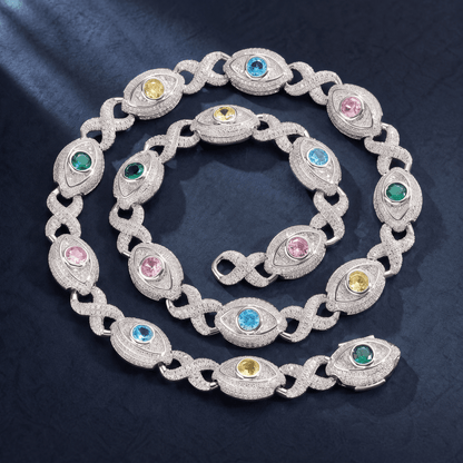 Collier Cuivre Homme Zircon — Pyka — photo 4