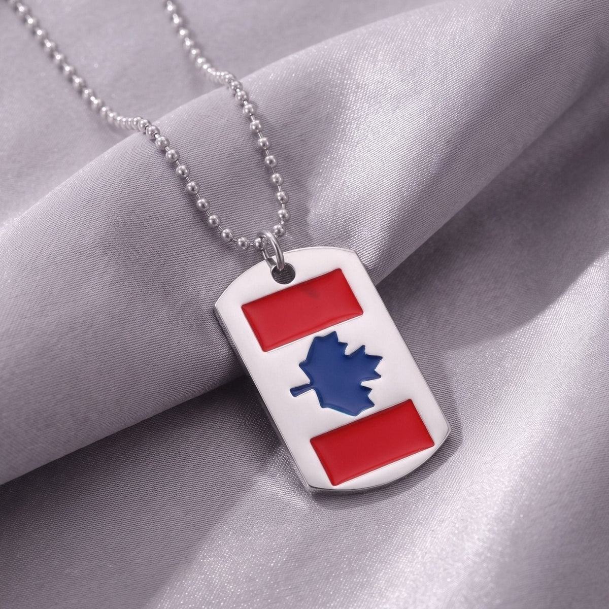 Collier Acier Inoxydable Homme Plaque Militaire — Pyka — photo 4