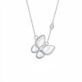 Collier papillon en nacre