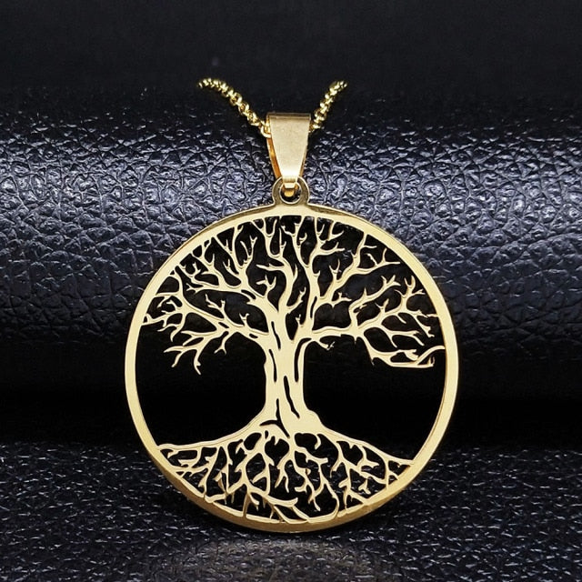 Pendentif arbre de vie homme