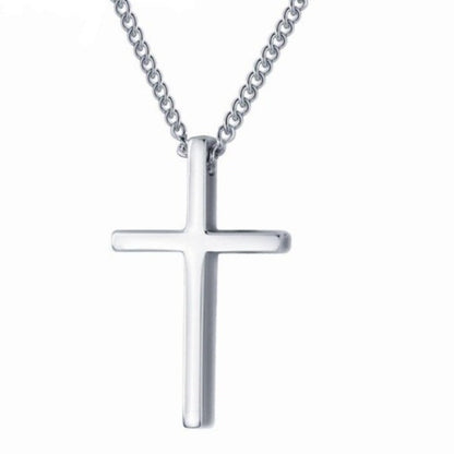 Pendentif croix en argent