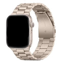 Bracelet Apple Watch acier (lumière stellaire)
